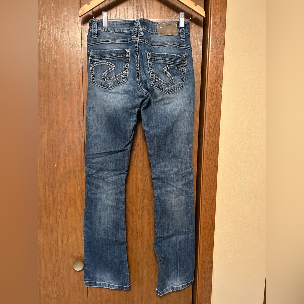 Silver jeans